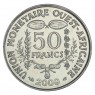 Западная Африка 50 франков 2009