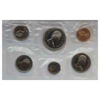 Канада Официальный годовой набор 1973 (6 монет в запайке)
