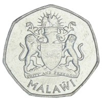 Монета Малави 5 квач 2015