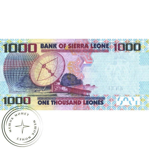 Сьерра-Леоне 1000 леоне 2016