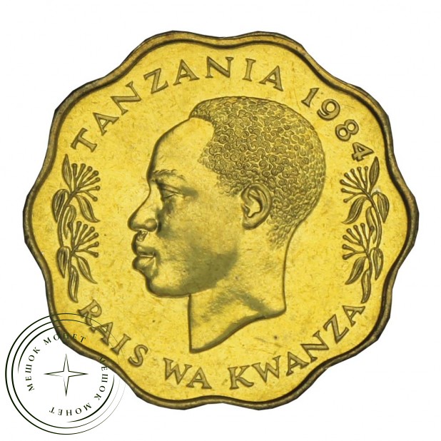 Танзания 10 сенти 1984