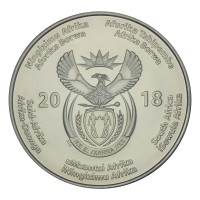 Монета ЮАР 50 рандов 2018 Нельсон Мандела Апартеид