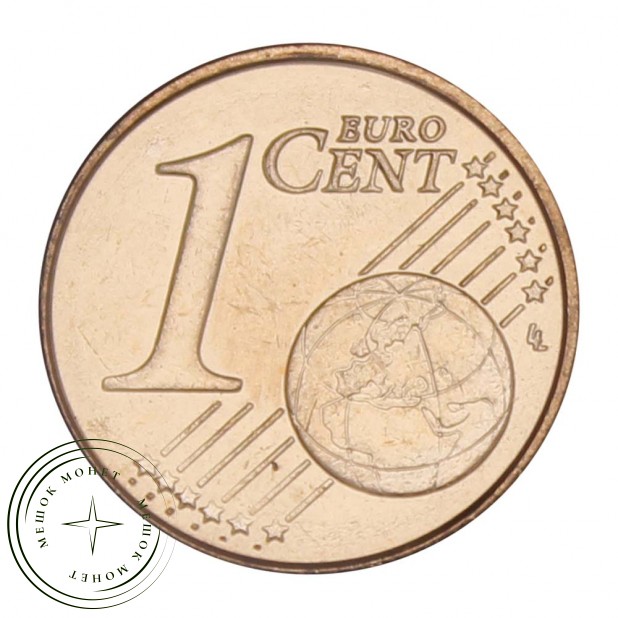 Бельгия 1 евроцент 2013