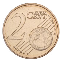 Монета Эстония 2 евроцента 2012