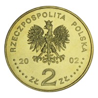 Монета Польша 2 злотых 2002 Польша Чемпионат мира по футболу 2002, Корея/Япония