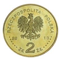 Монета Польша 2 злотых 2013 130 лет со дня смерти Циприана Камиля Норвида