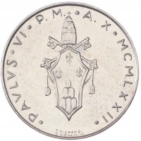 Ватикан 50 лир 1976