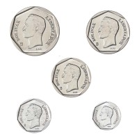 Набор монет 2002-2004 Венесуэла (5 штук)
