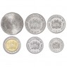 Набор монет 2012-2017 Боливия (6 штук)