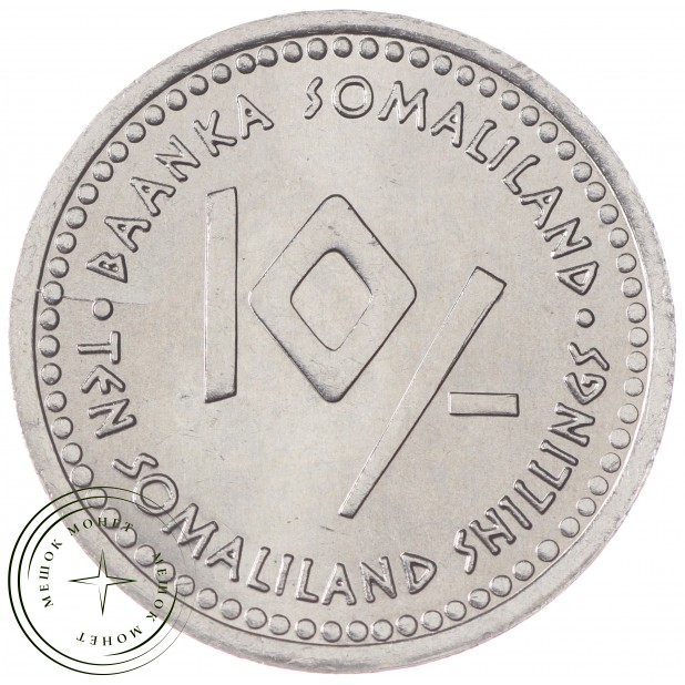 Сомалиленд 10 шиллингов 2006 Близнецы (Знаки зодиака)