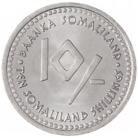 Сомалиленд 10 шиллингов 2006 Рак (Знаки зодиака)