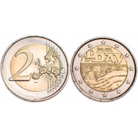 Монета Франция 2 евро 2014 D-DAY