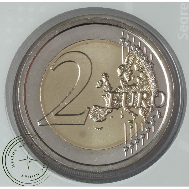 Сан-Марино 2 евро 2018 500 лет со дня рождения Тинторетто (буклет)