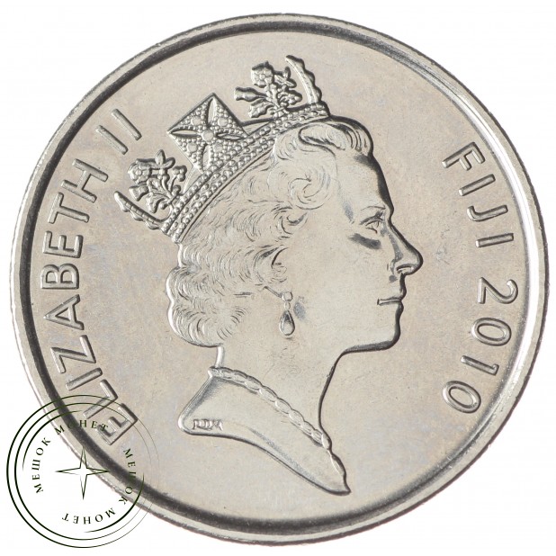 Фиджи 20 центов 2010