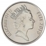 Фиджи 20 центов 2010