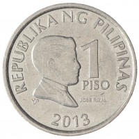Филиппины 1 песо 2013