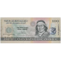 Банкнота США 100 долларов штат Аризона — сувенирная банкнота