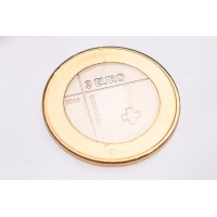 Монета Словения 3 евро 2016 150 лет Красному Кресту