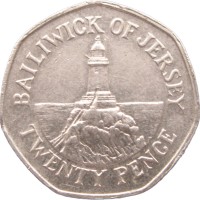 Джерси 20 пенсов 1996