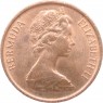 Бермудские острова 1 цент 1971