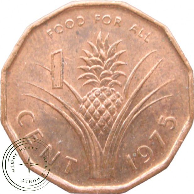 Свазиленд 1 цент 1975 ФАО