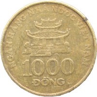 Монета Вьетнам 1000 донг 2003