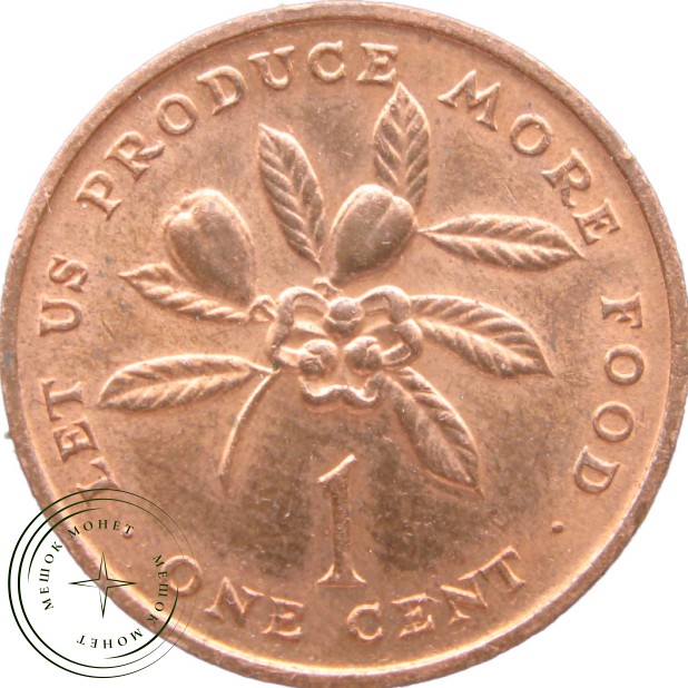 Ямайка 1 цент 1971
