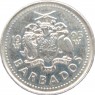 Барбадос 10 центов 1995