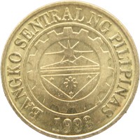 Филиппины 25 сентимо 2017