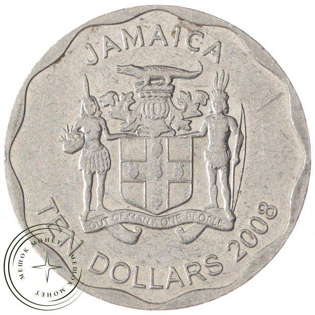 Ямайка 10 долларов 2008 - 93699772