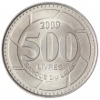 Ливан 500 ливр 2009
