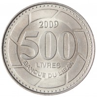 Ливан 500 ливр 2009