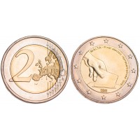 Монета Мальта 2 евро 2011 Первые выборы на Мальте в 1849 году