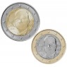 Монако 1 и 2 евро 2025 набор 2 монеты — 937045812