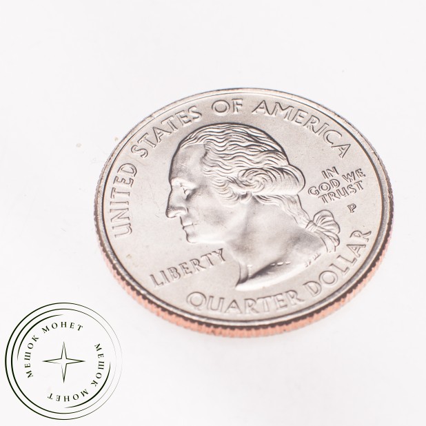 США 25 центов 1999 Коннектикут