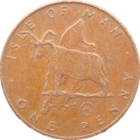 Остров Мэн 1 пенни 1979