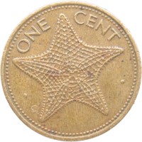 Багамы 1 цент 1980