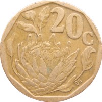 ЮАР 20 центов 1994
