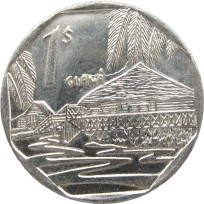 Монета Куба 1 песо 2007