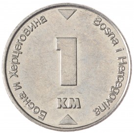Монета Босния и Герцеговина 1 марка 2006