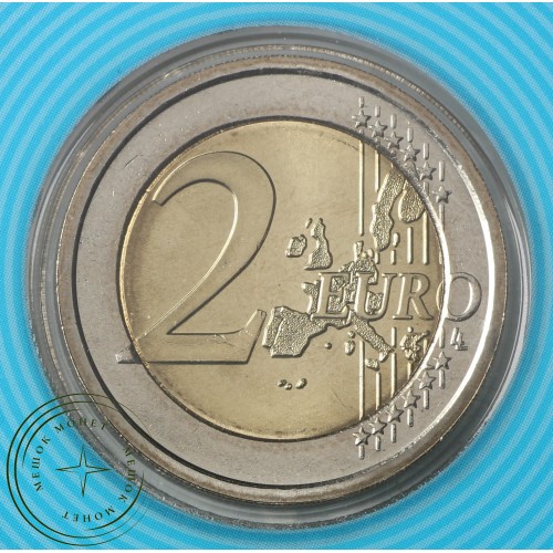 Сан-Марино 2 евро 2005 Международный год физики (буклет) — 93700976
