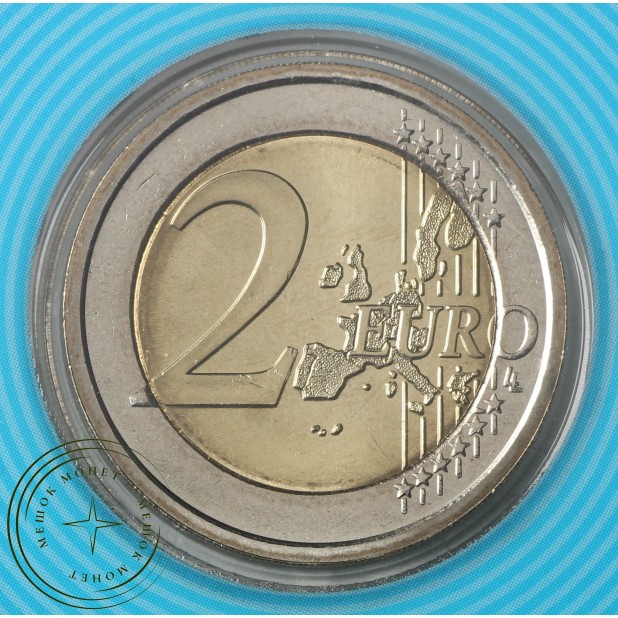 Сан-Марино 2 евро 2005 Международный год физики (буклет)