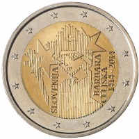 Словения 2 евро 2014 Барбара Цилли