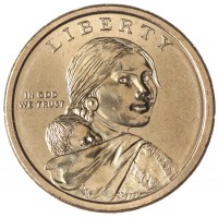 Монета США 1 доллар 2012 Торговые пути