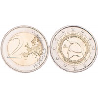Монета Греция 2 евро 2020 Битва при Фермопилах