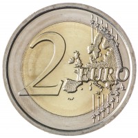 Монета Италия 2 евро 2021 Медицинские работники