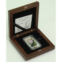 Монета Конго 10 франков 2001 Жизнь в розе