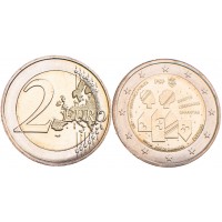 Монета Португалия 2 евро 2017 150 лет Полиции общественной безопасности