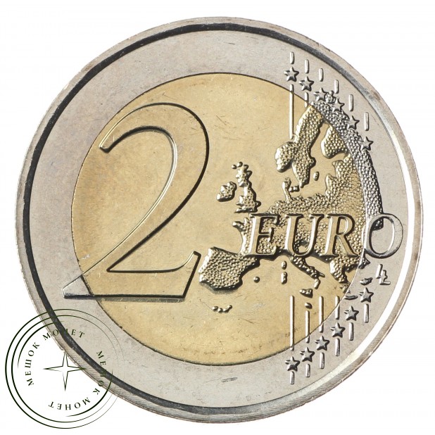 Финляндия 2 евро 2014 Туве Янсон