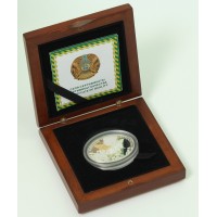 Монета Казахстан 500 тенге 2008 Бабочка семейства парусников или кавалеров Элексанор